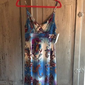 Gorgeous tropical maxi dress